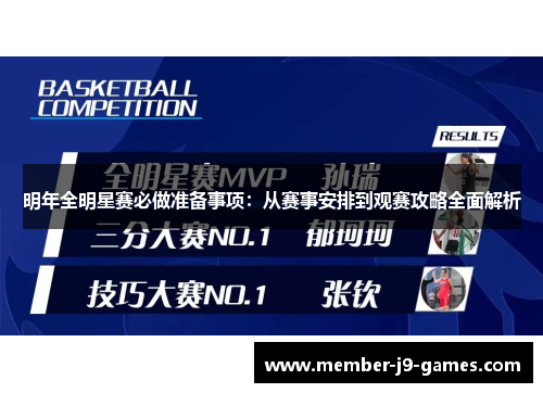 明年全明星赛必做准备事项：从赛事安排到观赛攻略全面解析