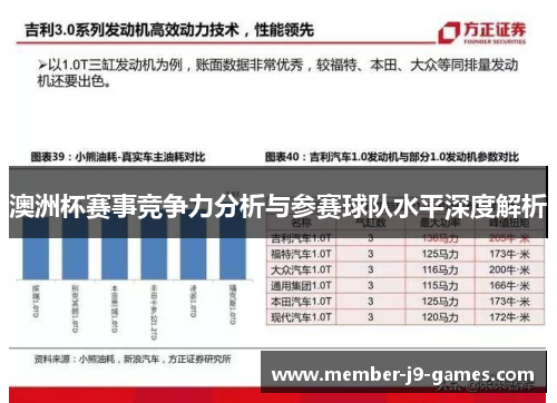 澳洲杯赛事竞争力分析与参赛球队水平深度解析